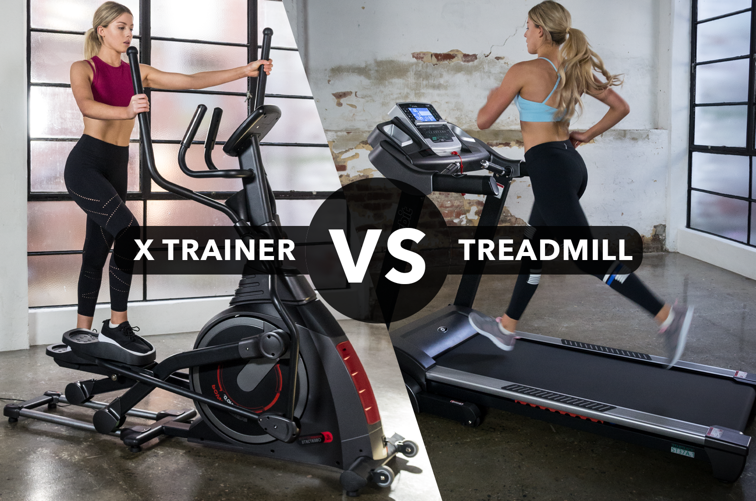 CROSS TRAINER VS. TREADMILL