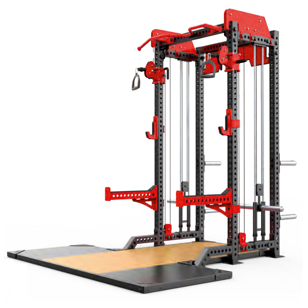 POWER FLEX HALF RACK WITH PLATFROM E 6252 AP