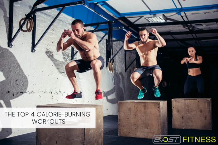 THE TOP 4 CALORIE-BURNING WORKOUTS