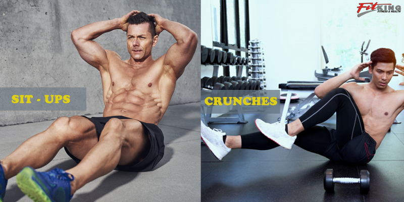 Sit ups vs. Crunches: Which one is better?